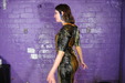 view details of set gm-2f242, Having fun with custard in a leatherlook dress and thigh boots