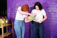 view details of set gm-4o003, Miss Abigail drenches Honeysuckle and herself in gallons of cooking oil!