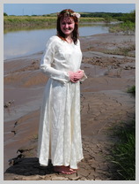 Miss Abigail in a beautiful wedding dress is the Midsummer Mud Sacrifice featuring Miss Abigail, Mistress of Many Kinks Miss Abigail in a beautiful wedding dress is the Midsummer Mud Sacrifice featuring Miss Abigail, Mistress of Many Kinks