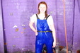 Hosedown in Blue Overalls view details of set gm-4h008, Miss Abigail washes off after the mud